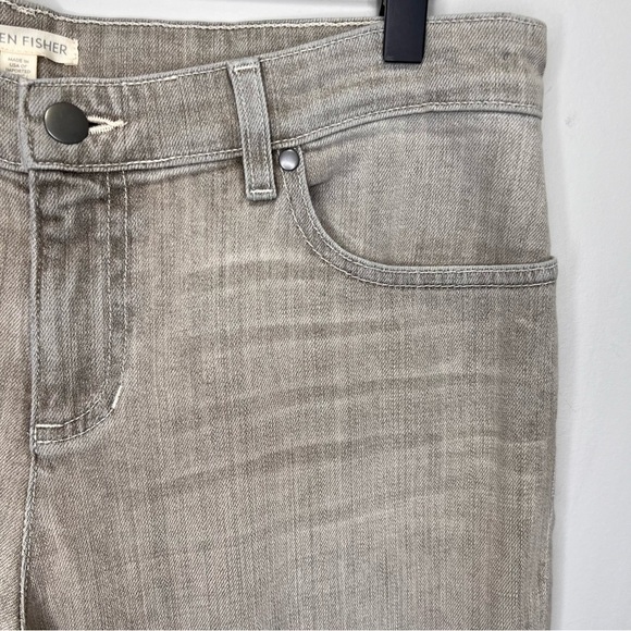 Eileen Fisher Vintage Boyfriend Jeans Organic Cotton Size 10 NWT - Picture 5 of 11